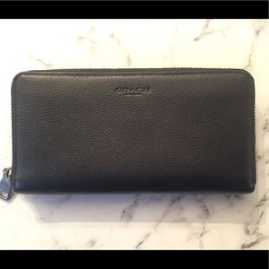 COACH Black Leather Wallet